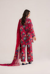 3 Piece Printed Slub Khaddar Printed (CP0238)